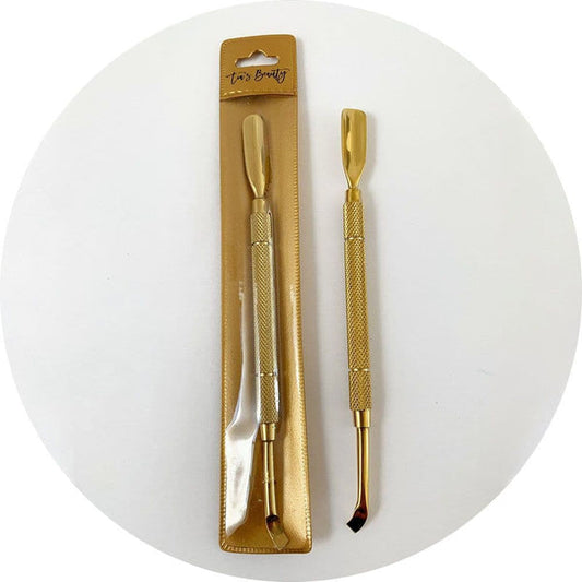 Tia's Beauty Cuticle Pusher & Scraper combo tool