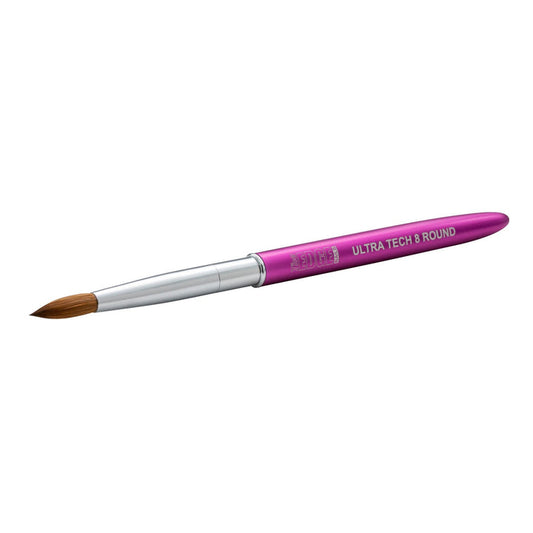 The Edge Size 8 Round ULTRA TECH Acrylic Brush