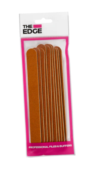 Edge Regular Emery Grit 100/180 - pack of 10 – product image at Galaxy Nails