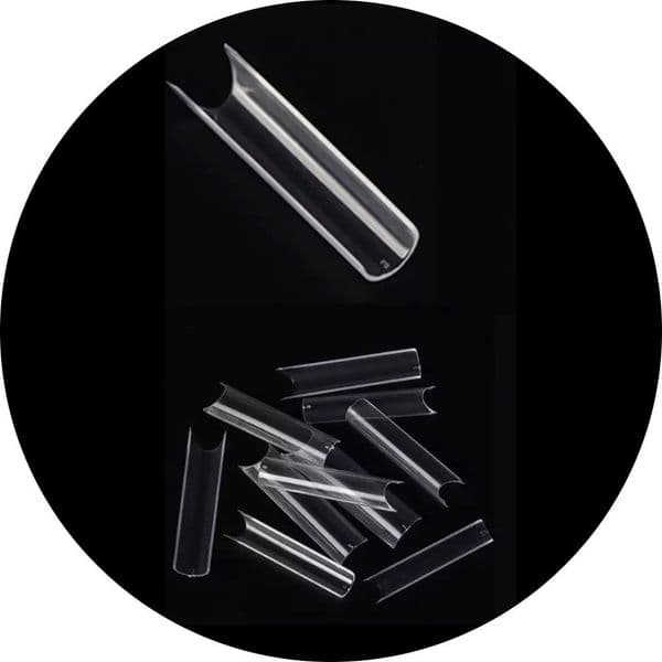 Tia's Beauty Extreme Length Square Nail Tips - 500 – product image at Galaxy Nails