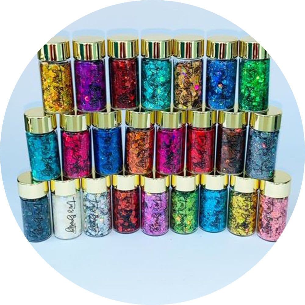 Full Collection - Holographic Mega Mix Glitter – product image at Galaxy Nails