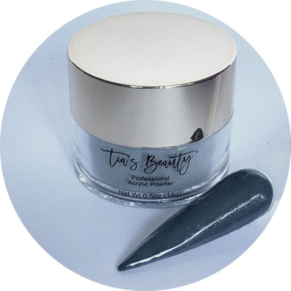 Gunmetal - Coloured Acrylic – product image at Galaxy Nails