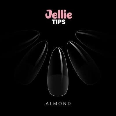 Halo Jellie Nail Tips Almond – product image at Galaxy Nails