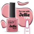 Halo Jellie Brush On Glue UV/LED 15ml – product image at Galaxy Nails