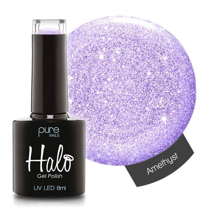 Halo Gel Polish 8ml - Amethyst – product image at Galaxy Nails
