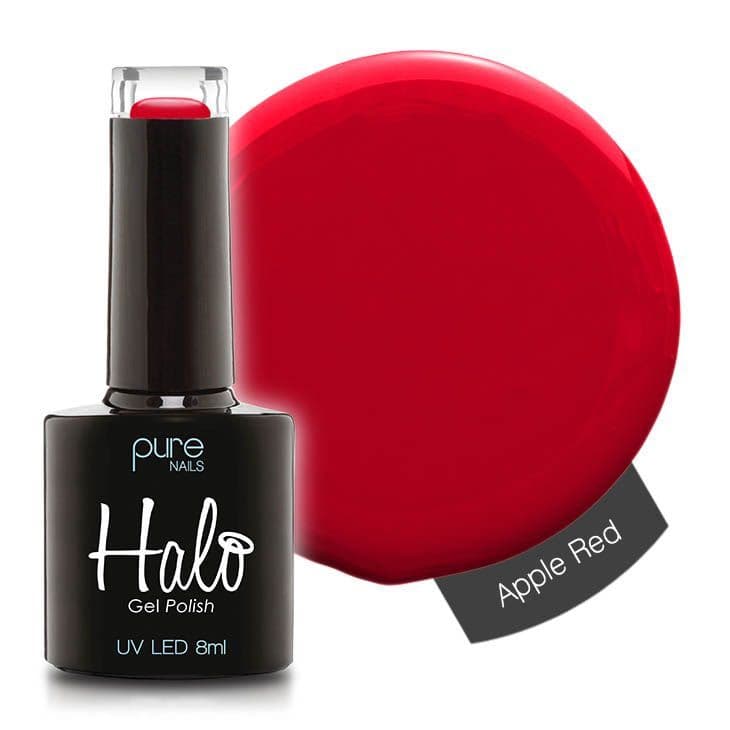 Halo Gel Polish 8ml - Apple Red – product image at Galaxy Nails