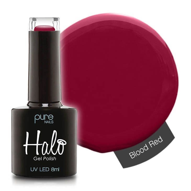 Halo Gel Polish 8ml - Blood Red – product image at Galaxy Nails
