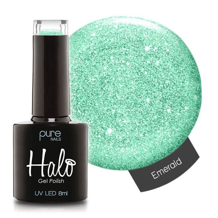 Halo Gel Polish 8ml - Emerald – product image at Galaxy Nails