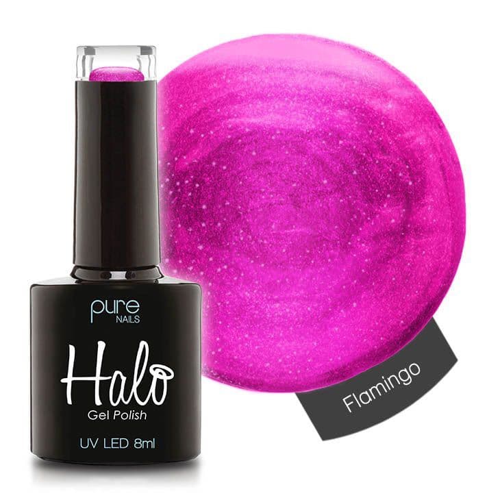 Halo Gel Polish 8ml - Flamingo – product image at Galaxy Nails