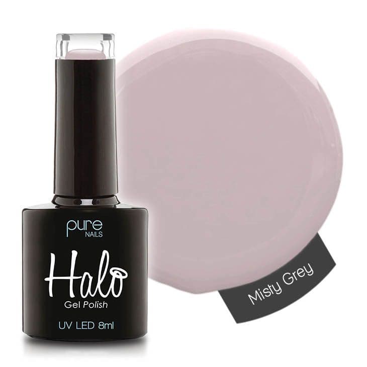 Halo Gel Polish 8ml - Misty Grey – product image at Galaxy Nails