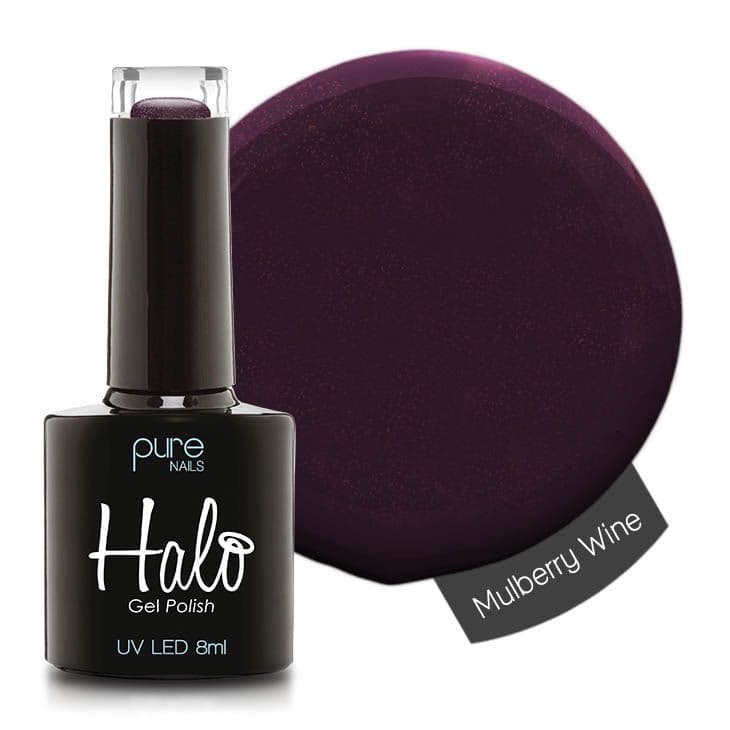 Halo Gel Polish 8ml - Mulberry Wine – product image at Galaxy Nails