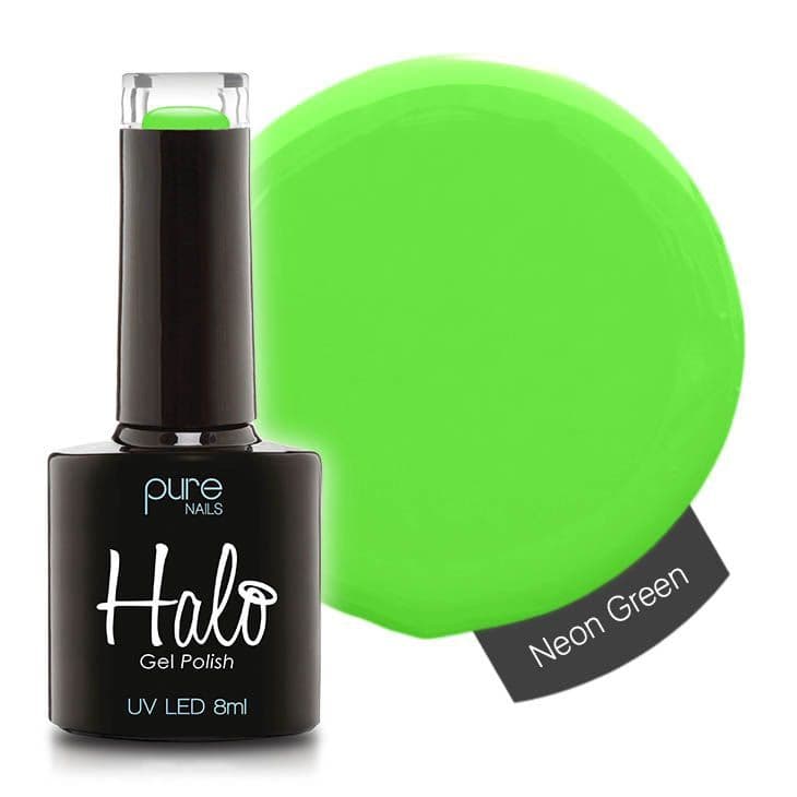 Halo Gel Polish 8ml - Neon Green