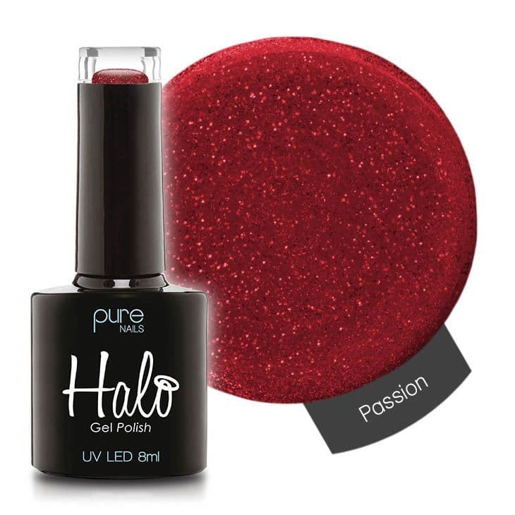 Halo Gel Polish 8ml - Passion – product image at Galaxy Nails