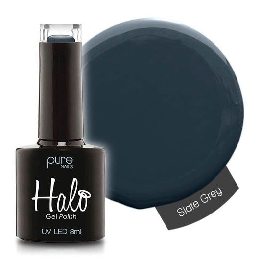 Halo Gel Polish 8ml - Slate Grey