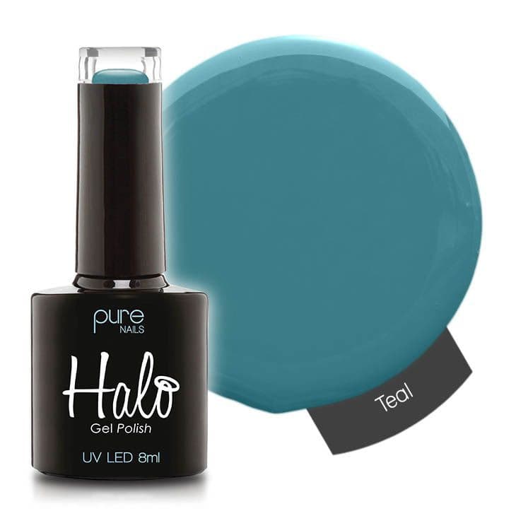 Halo Gel Polish 8ml - Teal – product image at Galaxy Nails