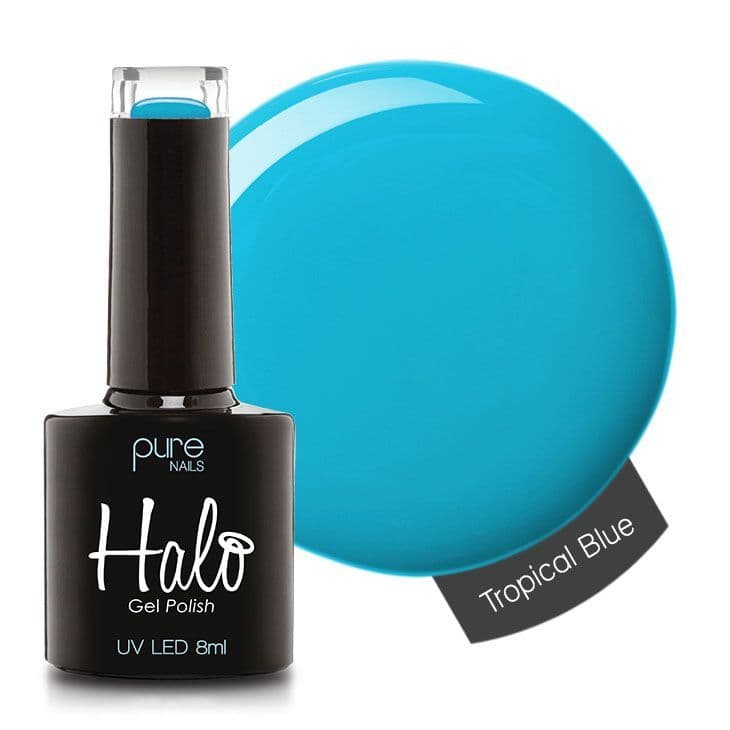 Halo Gel Polish 8ml - Tropical Blue