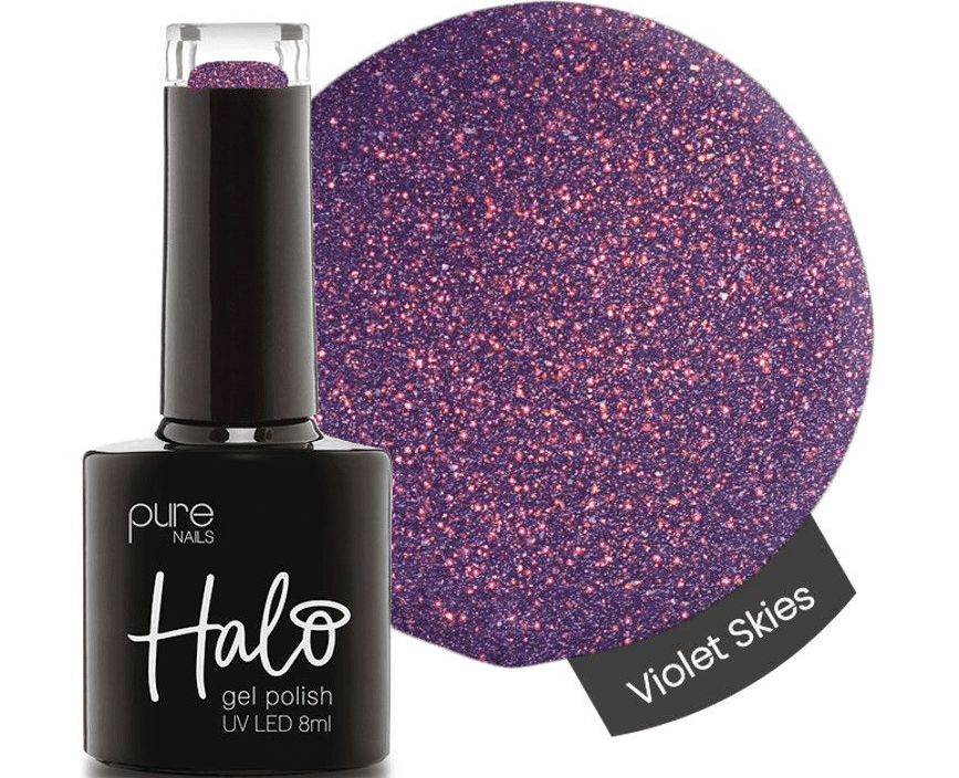 Halo Gel Polish 8ml - Violet Skies – product image at Galaxy Nails