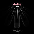 Halo Jellie Nail Tips Long Stiletto – product image at Galaxy Nails