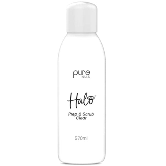 Halo Nail Prep & Scrub 570ml (Clear)