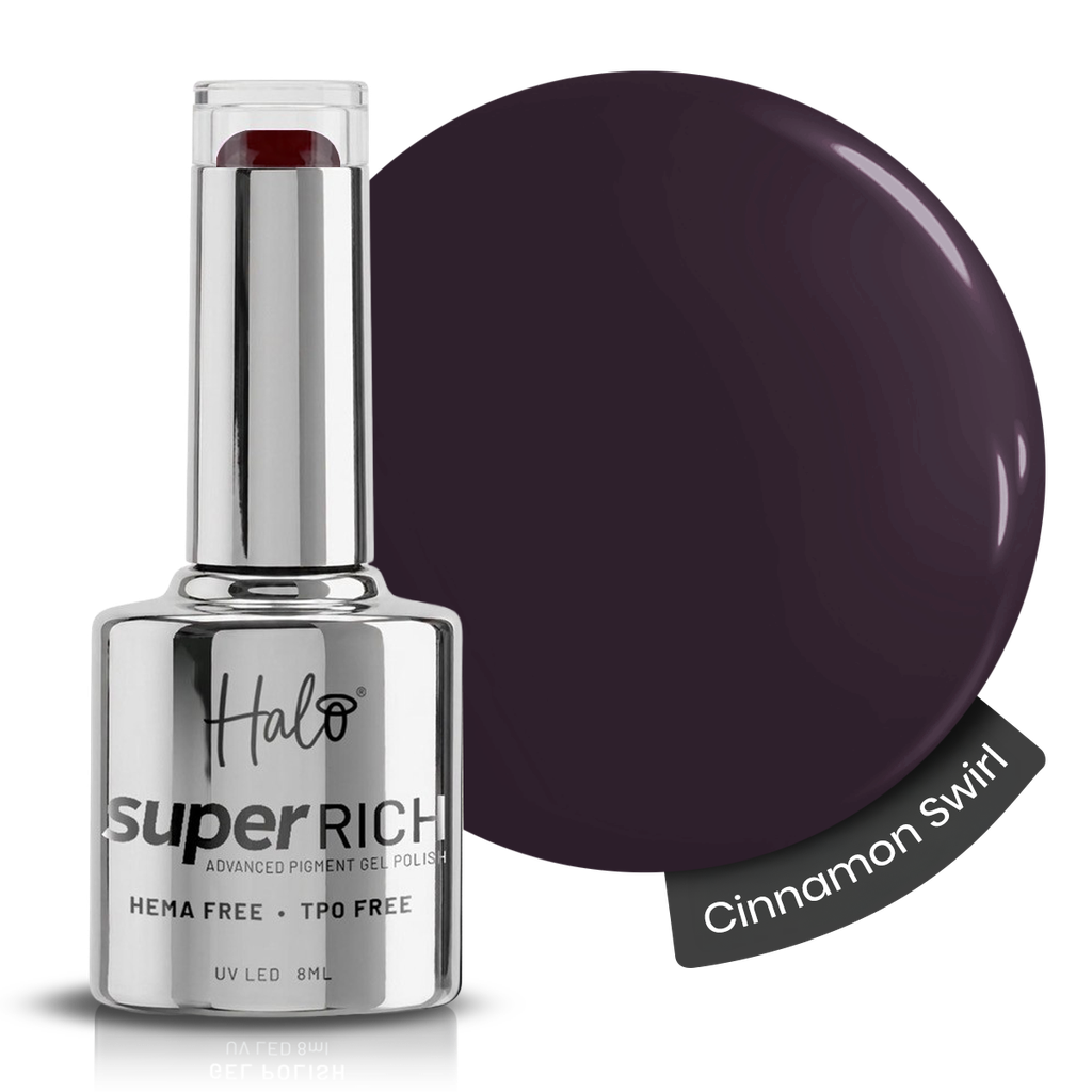 Halo Gel Polish 8ml - Cinnamon Swirl – product image at Galaxy Nails