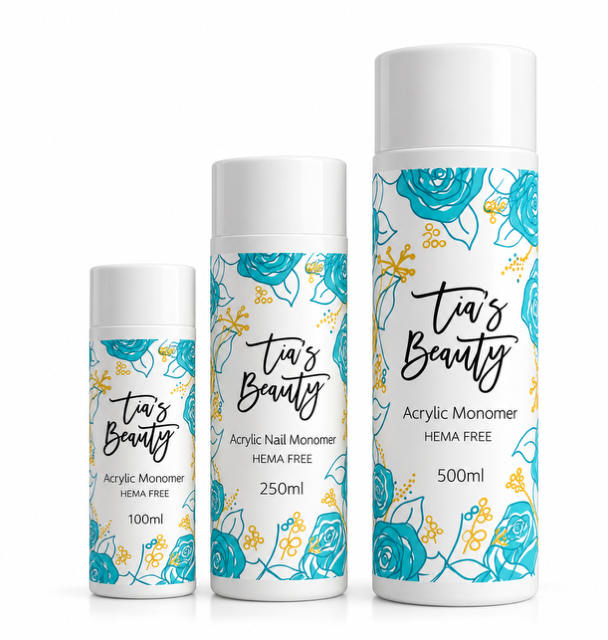 Tia's Beauty HEMA Free Acrylic Liquid Monomer