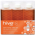 Warm Honey Wax for rollers by Hive x 6 - 80g – product image at Galaxy Nails