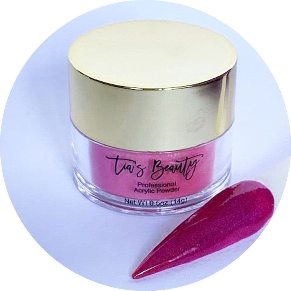 Hot Pink - Coloured Acrylic – product image at Galaxy Nails