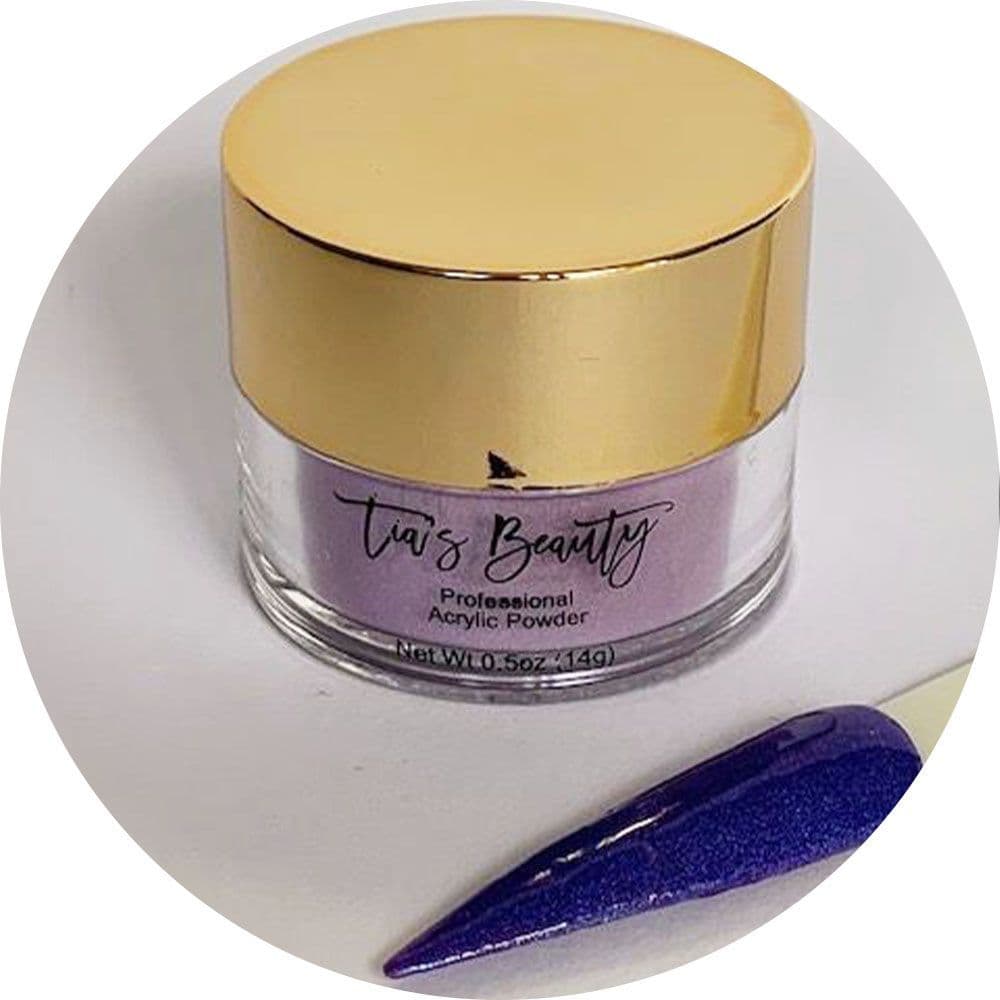 Indigo Falls - Coloured Acrylic – product image at Galaxy Nails