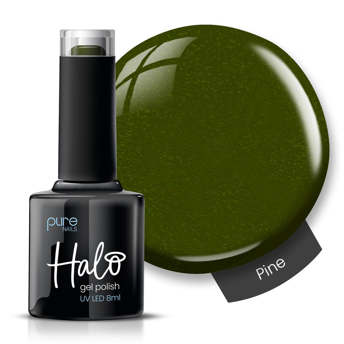 Halo Gel Polish 8ml - Pine – product image at Galaxy Nails