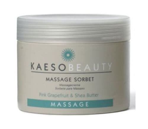 Kaeso Beauty Massage Sorbet- 450ml body massaging pink grapefruit shea butter