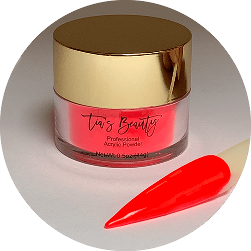 Luminous Pink - Coloured Acrylic – product image at Galaxy Nails