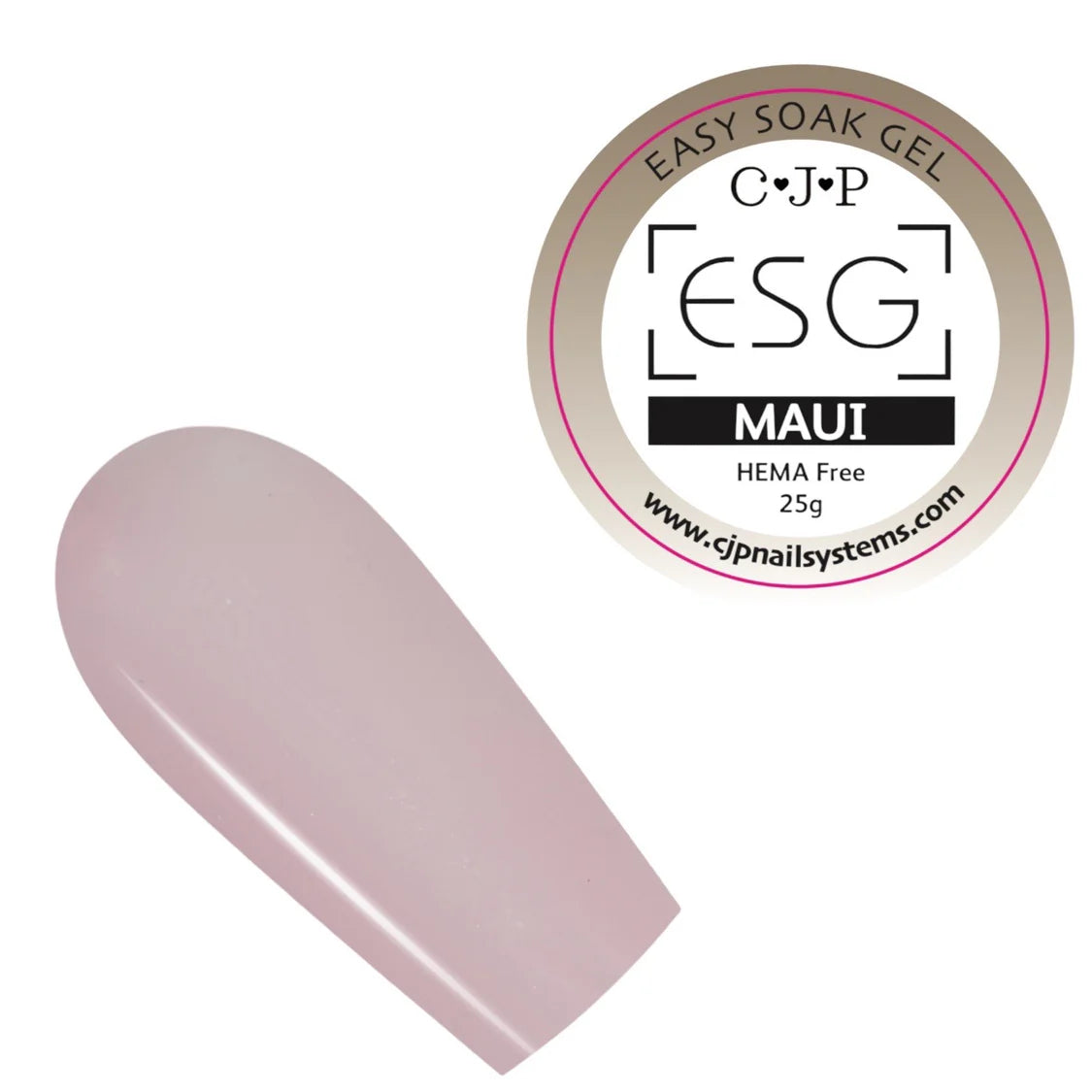 CJP Maui ESG 25g Pot – product image at Galaxy Nails