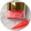 Papaya Crush - Glitter Acrylic – product image at Galaxy Nails