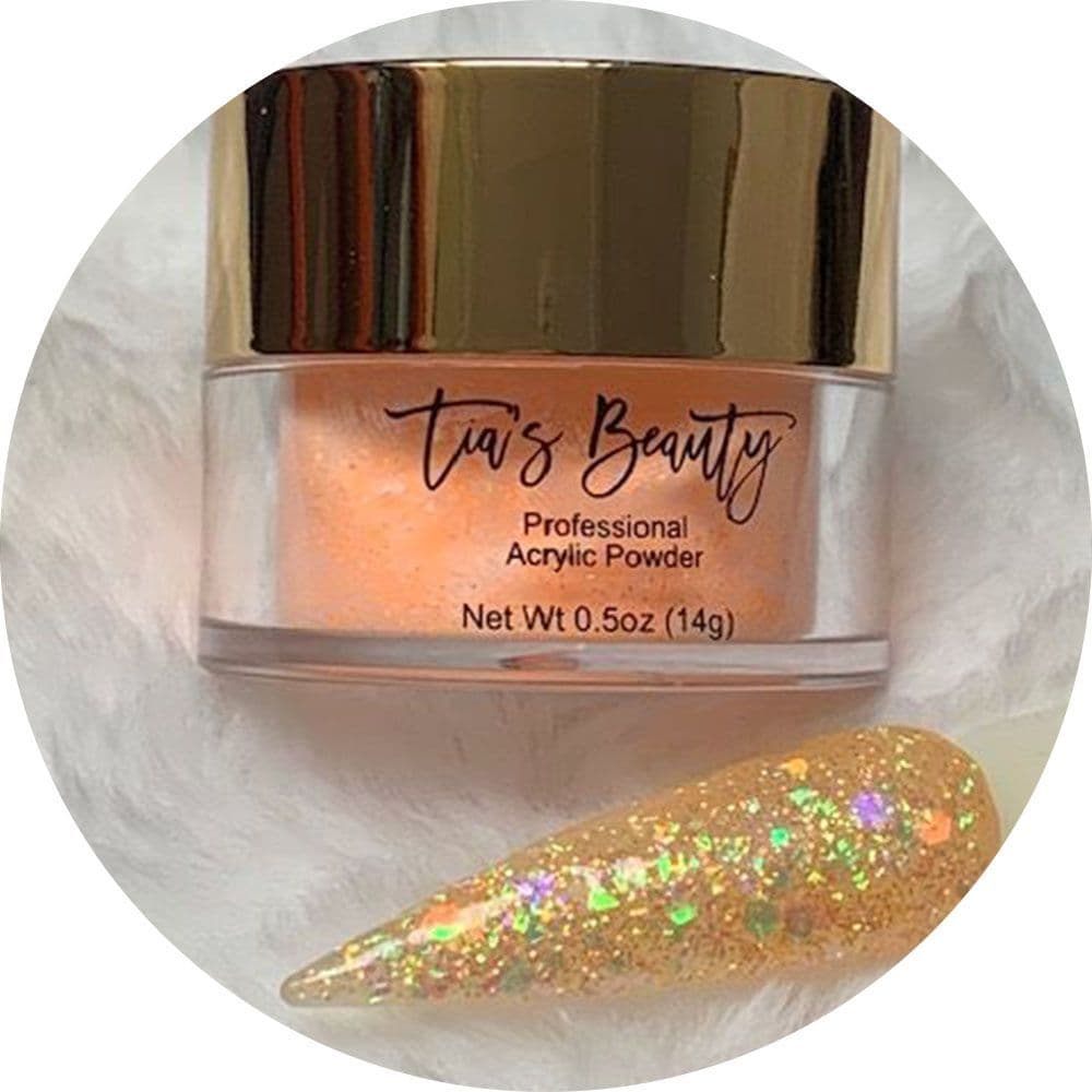 Paradise - Glitter Acrylic – product image at Galaxy Nails