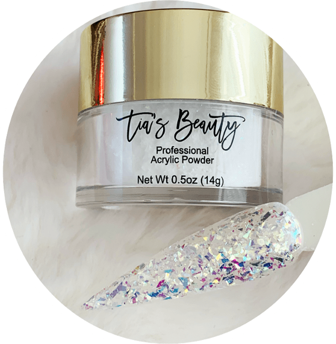 Perfection - Glitter Acrylic – product image at Galaxy Nails