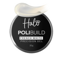 Halo Polibuild 30g French White – product image at Galaxy Nails