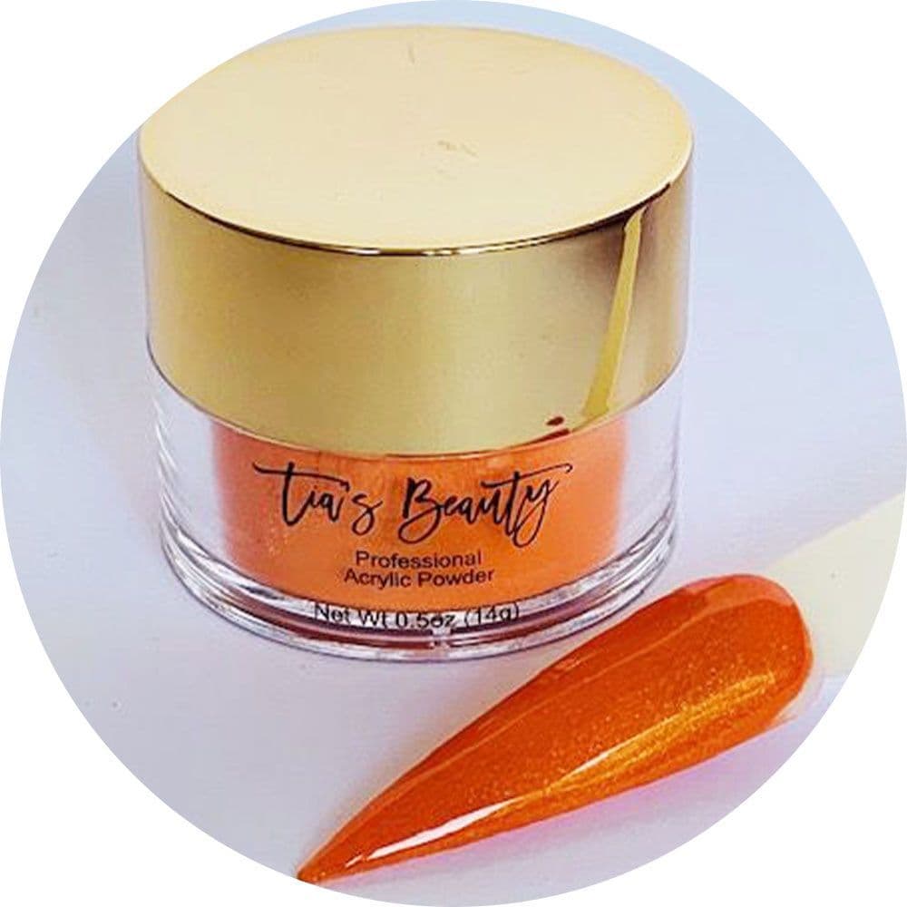Pumpkin - Coloured Acrylic – product image at Galaxy Nails