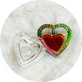 Rainbow Heart Dappen Dish – product image at Galaxy Nails