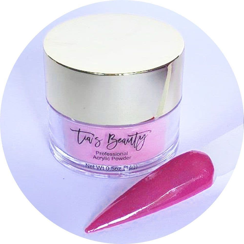 Raspberry  - Coloured Acrylic – product image at Galaxy Nails