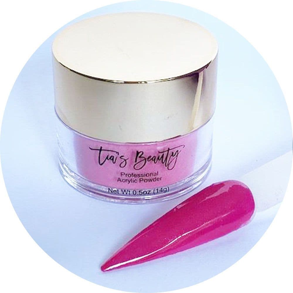 Rhubarb - Coloured Acrylic – product image at Galaxy Nails