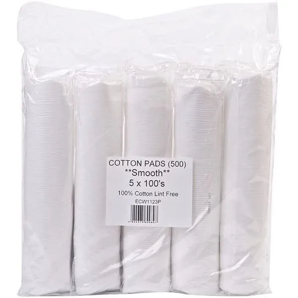 500 Embossed Cosmetic Pads Lint Free