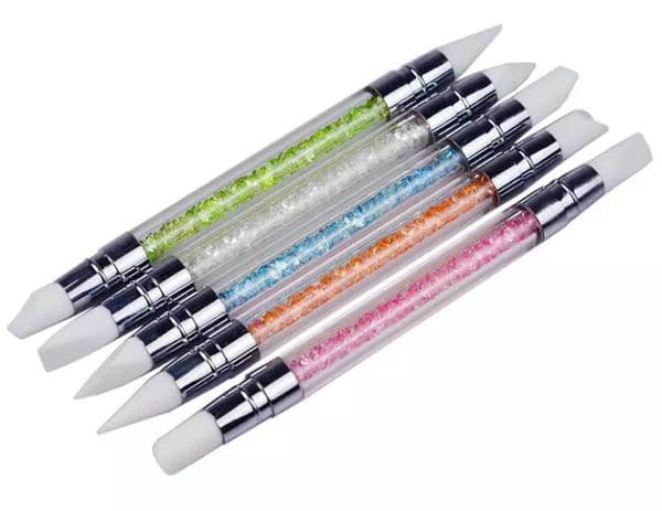 Nail Art Silicone Tools - Set of 5 – product image at Galaxy Nails