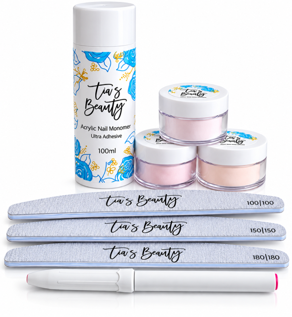 Tia’s Beauty Acrylic Trial Kit – product image at Galaxy Nails