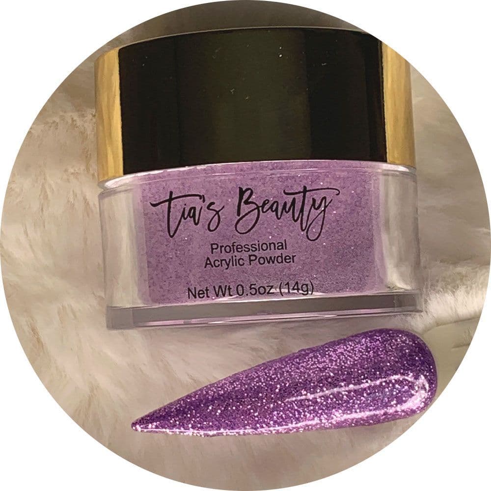 Sweet Lavender - Glitter Acrylic – product image at Galaxy Nails