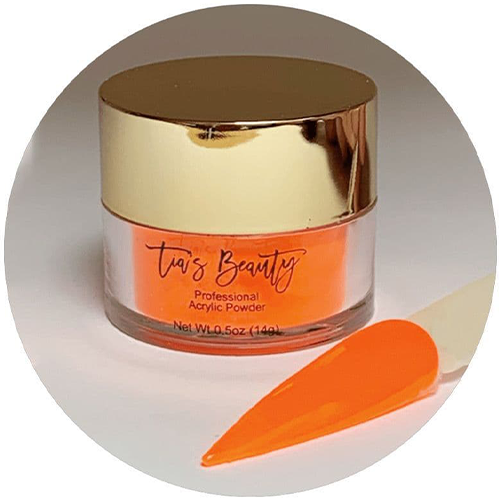 Tangerine - Coloured Acrylic – product image at Galaxy Nails