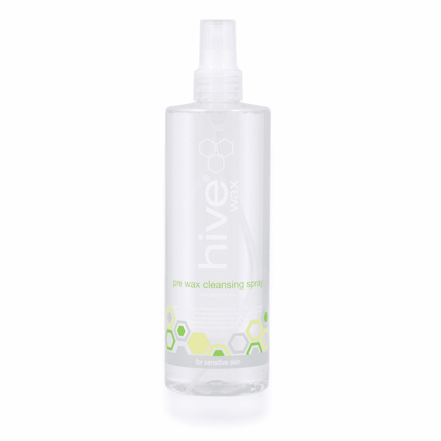 Hive Pre Wax Cleansing Spray With Coconut & Lime Oil 400ml