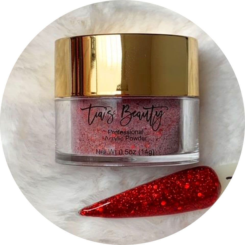 The Duchess - Glitter Acrylic – product image at Galaxy Nails