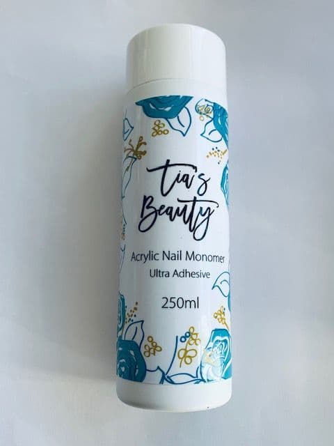 Tia's Beauty Acrylic Liquid Monomer  - 250ml