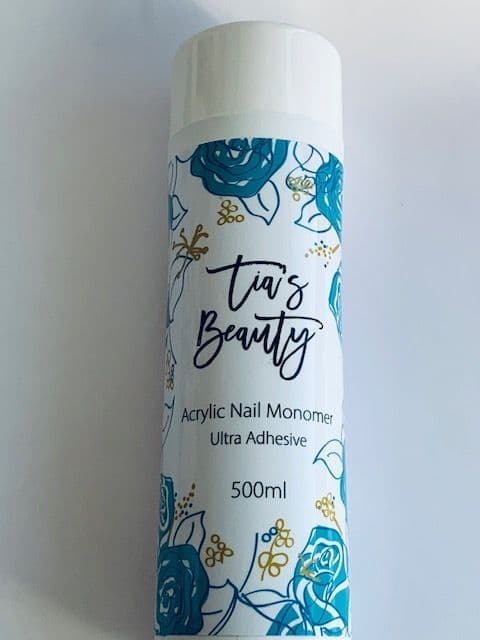 Tia's Beauty Acrylic Liquid Monomer  - 500ml