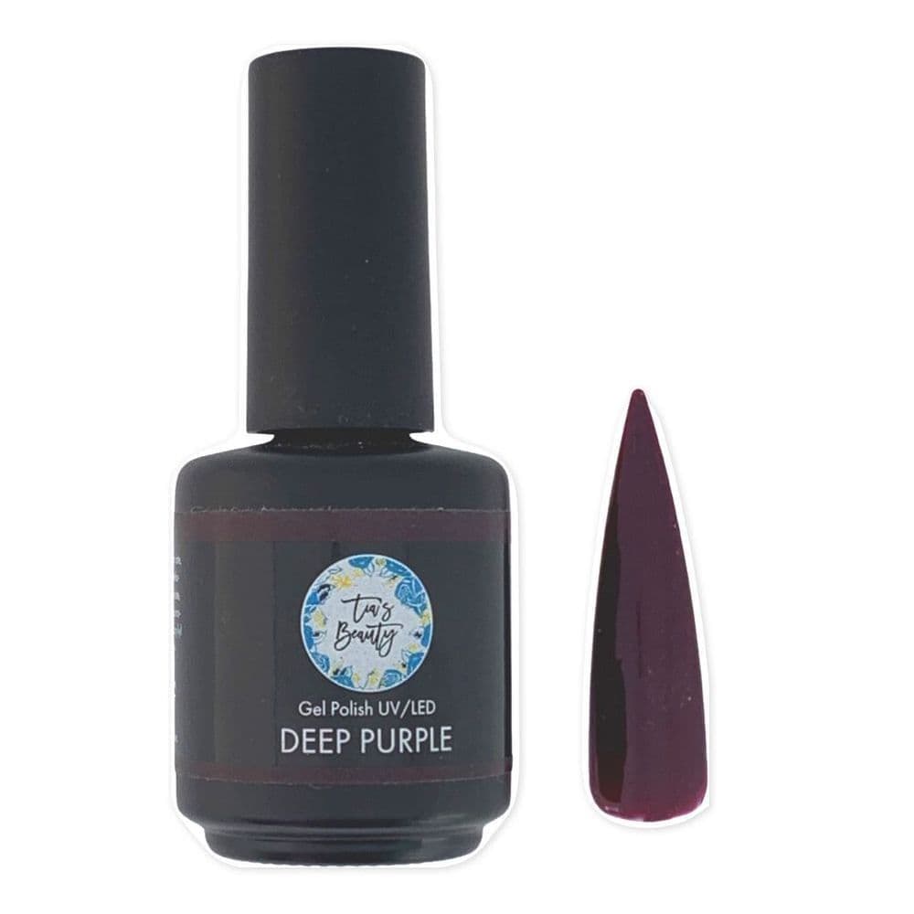 UV/LED Gel Polish - Deep Purple – product image at Galaxy Nails
